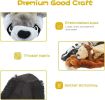 Dog Squeaky Toys;  No Stuffing Plush Chew Toy for Small Medium Dogs Puppy Aggressive Chewers Large Breed;  5 Pack Cute Animal;  Tough Durable Tee