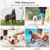 Dog Training Collar with Remote; Electronic Dog Shock Collar with Beep; Vibration; Shock; Light and Keypad Lock Mode; Waterproof Electric Dog Col