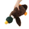 Plush Mallard Duck Dog Toy Plush Squeaky Dog Toy Crinkle Dog Toy  Cute Duck Pet Toy for Small Medium Large Pets Stuffed Animals Chew Toy for Biti