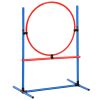 VEVOR Dog Agility Training Equipment 5 PCS Set Upgrade w/ Hurdles Extended Tunnel