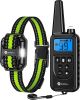 Dog Training Collar with Remote; Electronic Dog Shock Collar with Beep; Vibration; Shock; Light and Keypad Lock Mode; Waterproof Electric Dog Col